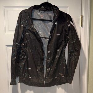 Puma Black Patterned Jacket